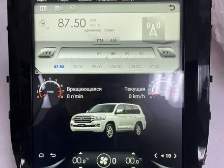 Проигрыватель Alphavision Tesla дизайн Toyota LC 200 с 2016 по 2021г. В.үшін185 000 тг. в Астана – фото 2