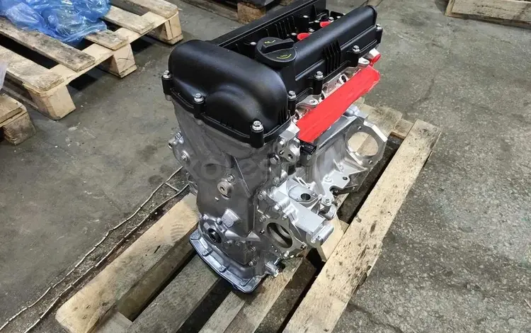 Hовый двигатель киа Рио акцент мотор Rio accent мотор Kia G4FC 1.6/G4FA 1.4 за 349 900 тг. в Алматы