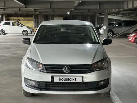 Volkswagen Polo 2018 года за 5 450 000 тг. в Алматы – фото 3