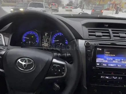 Toyota Camry 2014 года за 12 200 000 тг. в Петропавловск – фото 8