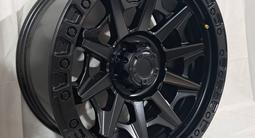 R18 9J 5x114, 3 ET0 ЦО73, 1 Matt Black за 360 000 тг. в Алматы – фото 2