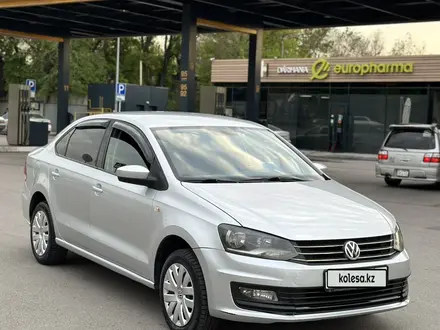 Volkswagen Polo 2015 года за 4 900 000 тг. в Алматы – фото 2