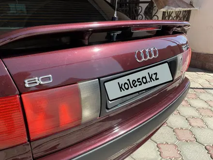 Audi 80 1993 года за 2 200 000 тг. в Тараз – фото 7