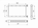 Радиатор печки, радиатор отопителя салона за 14 100 тг. в Караганда