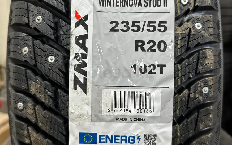 235/55R20 Zmax WINTERNOVA STUD II 102T ЗИМ шип за 48 000 тг. в Шымкент