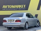 Mercedes-Benz E 320 1999 годаfor3 800 000 тг. в Шымкент – фото 4