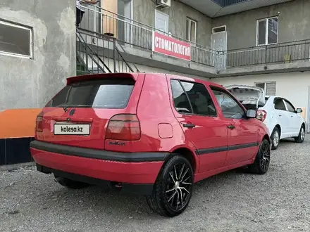 Volkswagen Golf 1992 года за 1 800 000 тг. в Жетысай – фото 2