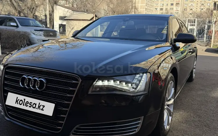 Audi A8 2012 года за 16 500 000 тг. в Алматы