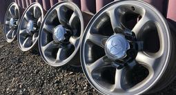 R 15 диски митсубиси оригинал графит! Ширина 7 jj et 10 за 125 000 тг. в Алматы – фото 2