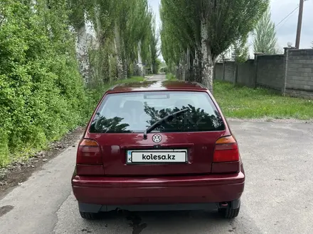 Volkswagen Golf 1994 года за 2 000 000 тг. в Алматы – фото 5