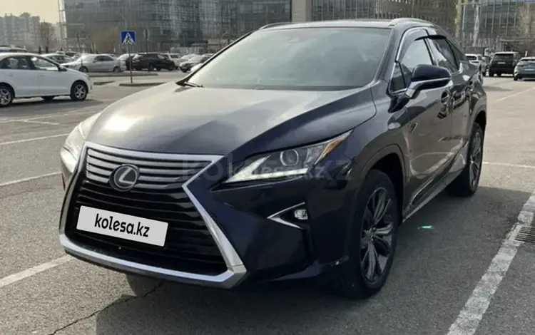 Lexus RX 350 2016 годаүшін22 000 000 тг. в Алматы