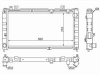 Радиатор двигателя за 15 850 тг. в Астана