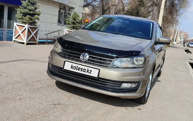 Volkswagen Polo 2015 года за 6 200 000 тг. в Алматы