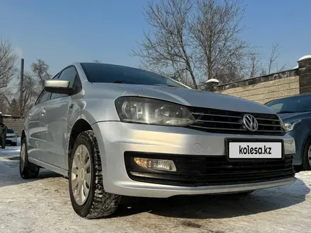 Volkswagen Polo 2015 года за 5 200 000 тг. в Алматы – фото 10