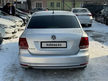 Volkswagen Polo 2015 года за 5 200 000 тг. в Алматы – фото 7