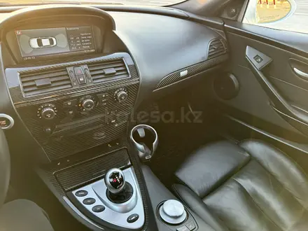 BMW M6 2006 года за 12 000 000 тг. в Алматы – фото 49