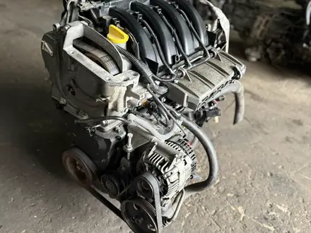 Контрактный двигатель Nissan Almera 1.6 литра K4M. Из Швейцарии! за 500 000 тг. в Астана – фото 2