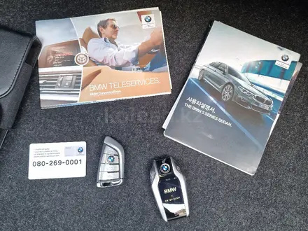 BMW 530 2018 года за 14 300 000 тг. в Шымкент – фото 7