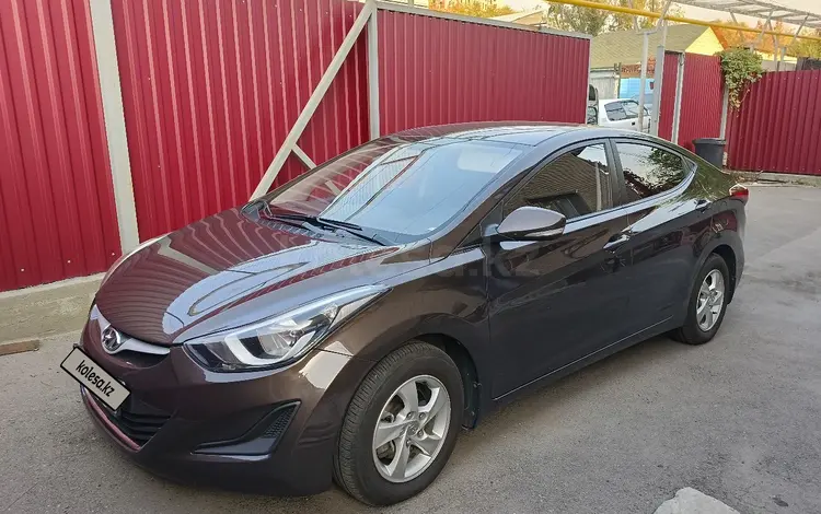 Hyundai Elantra 2014 годаүшін6 700 000 тг. в Алматы