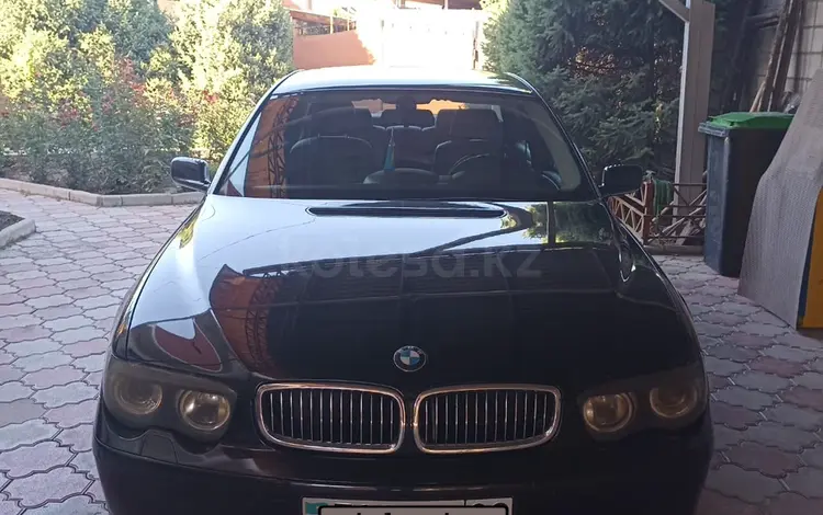 BMW 745 2002 годаүшін4 500 000 тг. в Алматы