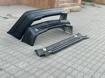 Бампер мерседес 210 ешка лупарик тюнинг за 32 000 тг. в Алматы – фото 6