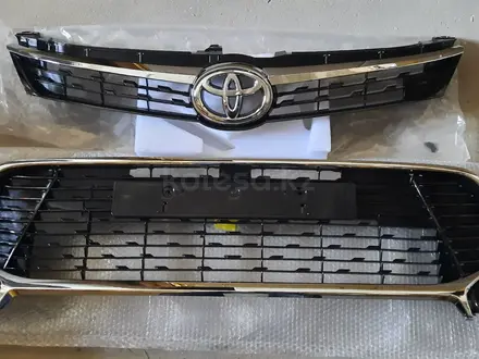 Решетка радиатора и бампера (комплект) на Toyota camry 55 эксклюзив за 50 000 тг. в Астана – фото 4