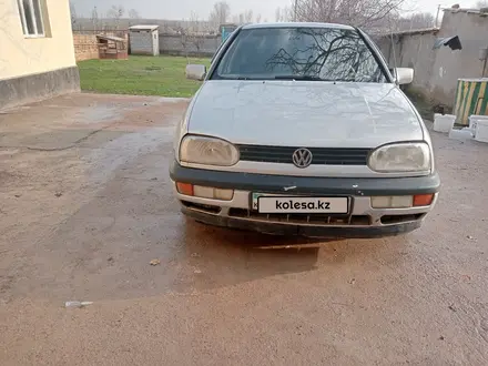 Volkswagen Golf 1996 года за 1 000 000 тг. в Абай (Келесский р-н) – фото 2