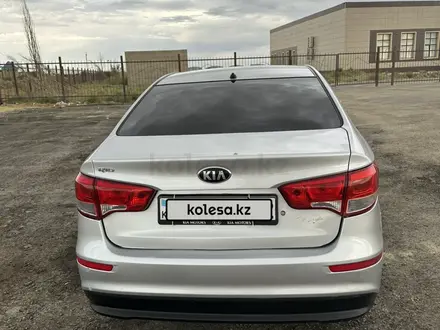 Kia Rio 2016 года за 5 100 000 тг. в Бейнеу – фото 3