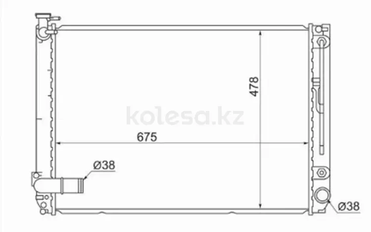 Радиатор Двигателяүшін35 250 тг. в Павлодар