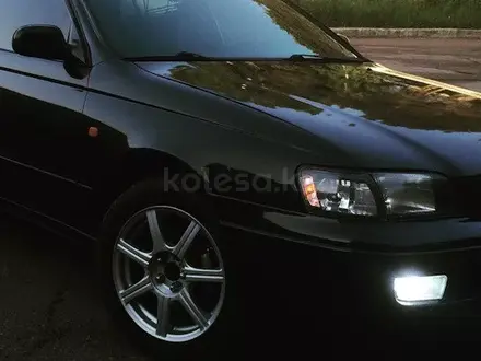 Фары Toyota Carina E хрустальные тюнингованные (Smoke) Фара за 26 000 тг. в Алматы – фото 2