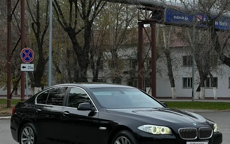 BMW 520 2013 годаүшін9 300 000 тг. в Алматы