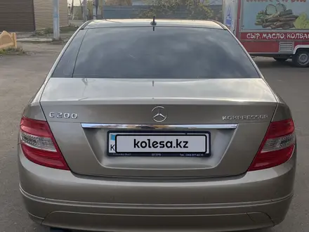 Mercedes-Benz C 200 2007 года за 5 600 000 тг. в Костанай – фото 6