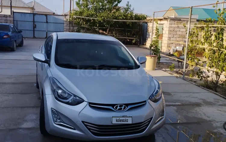 Hyundai Elantra 2015 года за 4 300 000 тг. в Актау