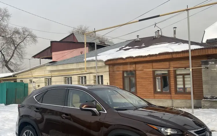 Lexus NX 200t 2018 годаүшін16 000 000 тг. в Алматы