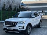 Ford Explorer 2017 года за 12 500 000 тг. в Туркестан – фото 3