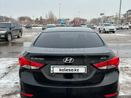 Hyundai Elantra 2013 года за 6 200 000 тг. в Астана – фото 4