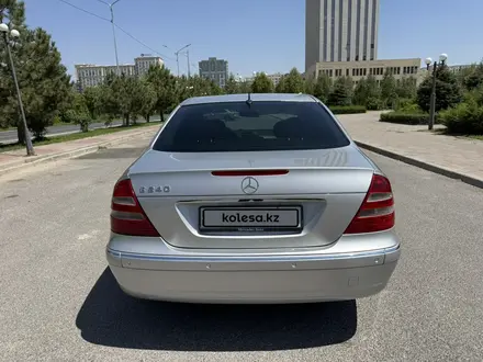 Mercedes-Benz E 240 2003 года за 5 200 000 тг. в Шымкент – фото 7