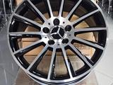 Литые диски для Mercedes-Benz R18 5 112 8.5j et 35 cv 66.6 black polishedүшін280 000 тг. в Костанай