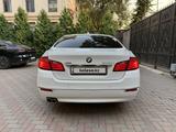 BMW 528 2014 года за 10 900 000 тг. в Алматы – фото 5