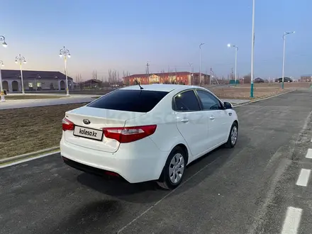 Kia Rio 2014 года за 5 600 000 тг. в Шиели – фото 3