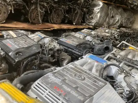 Двигатель Lexus RX300 1MZ-FE 3.0л. ДВС (Мотор) Лексус за 135 500 тг. в Алматы – фото 3