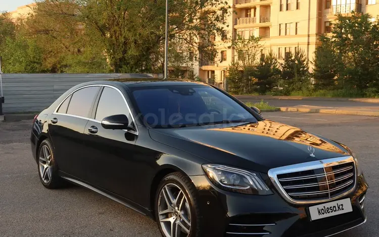 Mercedes-Benz S 560 2018 года за 36 000 000 тг. в Алматы