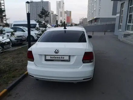 Volkswagen Polo 2015 года за 4 600 000 тг. в Астана – фото 7
