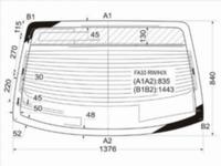 Стекло заднее с обогревом за 21 700 тг. в Алматы