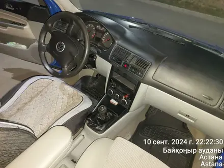 Volkswagen Golf 2001 года за 2 400 000 тг. в Астана – фото 27