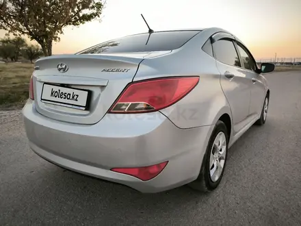 Hyundai Accent 2014 года за 5 800 000 тг. в Тараз – фото 3