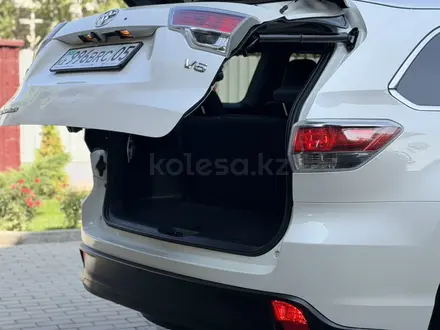 Toyota Highlander 2015 года за 15 000 000 тг. в Алматы – фото 19