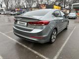 Hyundai Elantra 2018 года за 8 100 000 тг. в Алматы – фото 3