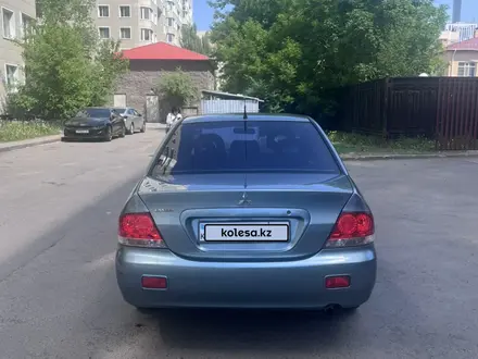 Mitsubishi Lancer 2006 года за 2 400 000 тг. в Астана – фото 4