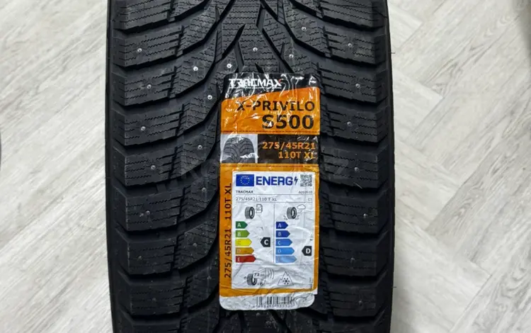 Шины Шипованные 275/45R21 TRACMAX S500 в наличии за 70 000 тг. в Астана